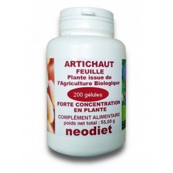 Artichaut feuille bio - 200 gélules - DDM 02/24