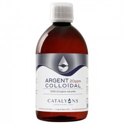 ARGENT COLLOÏDAL 20 ppm 500ml Catalyons