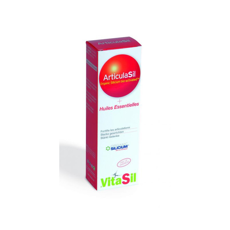 Articulasil Gel au Silicium et aux huiles essentielles dexsils vitasil arthrose douleurs musculaire Articulasil Gel au Silicium et aux huiles essentielles dexsils vitasil arthrose douleurs musculaire