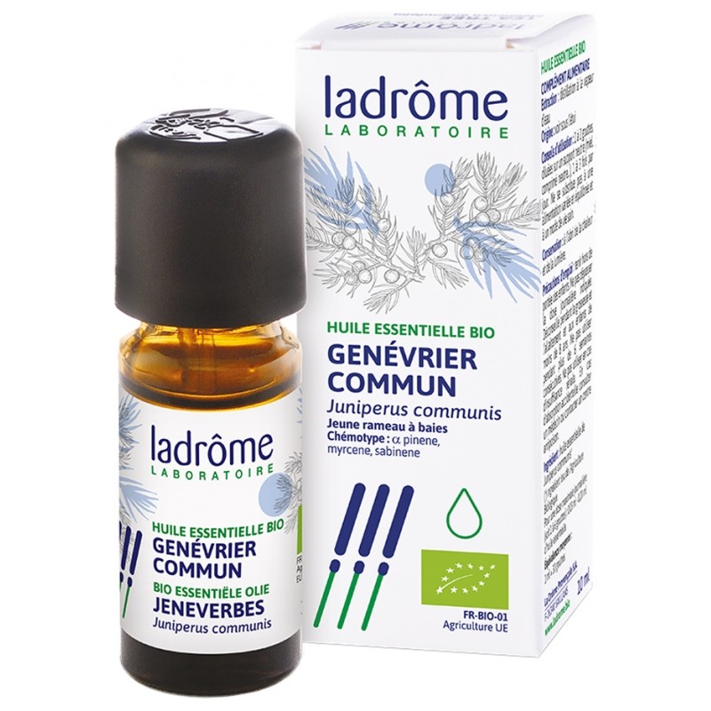 Huile essentielle de genevrier commun Bio juniperus communis var alpina pranarom 5 ml Huile essentielle de genevrier commun Bio juniperus communis var alpina pranarom 5 ml