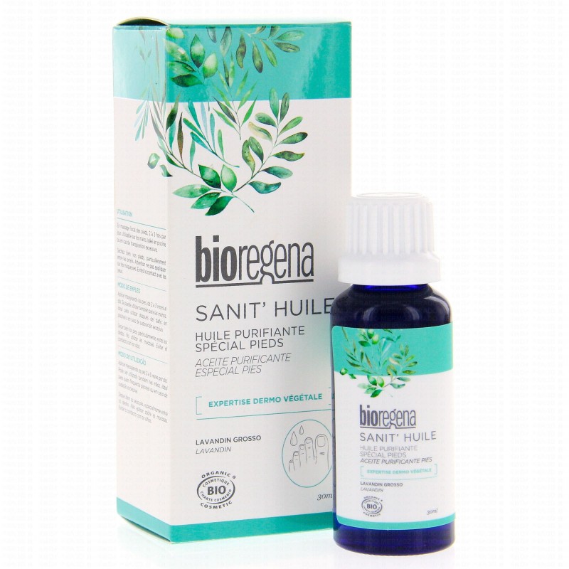 Sanitil bioregena Huile assainissante pour les pieds antibacterien pseudomonas huiles essentielles Sanitil bioregena Huile assainissante pour les pieds antibacterien pseudomonas huiles essentielles