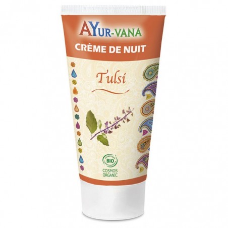 Crème de nuit au Tulsi Bio - 75ml