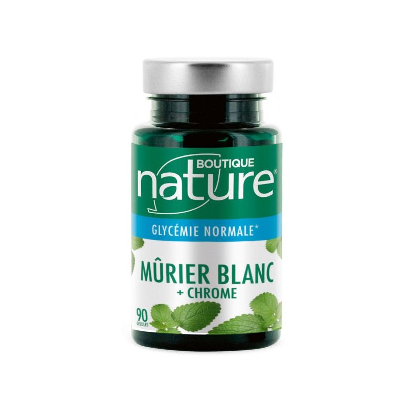 Mûrier Blanc et Chrome Gélules végétales Boutique Nature Glycémie normale hypoglycémique diabète hy Mûrier Blanc et Chrome Gélules végétales Boutique Nature Glycémie normale hypoglycémique diabète hy