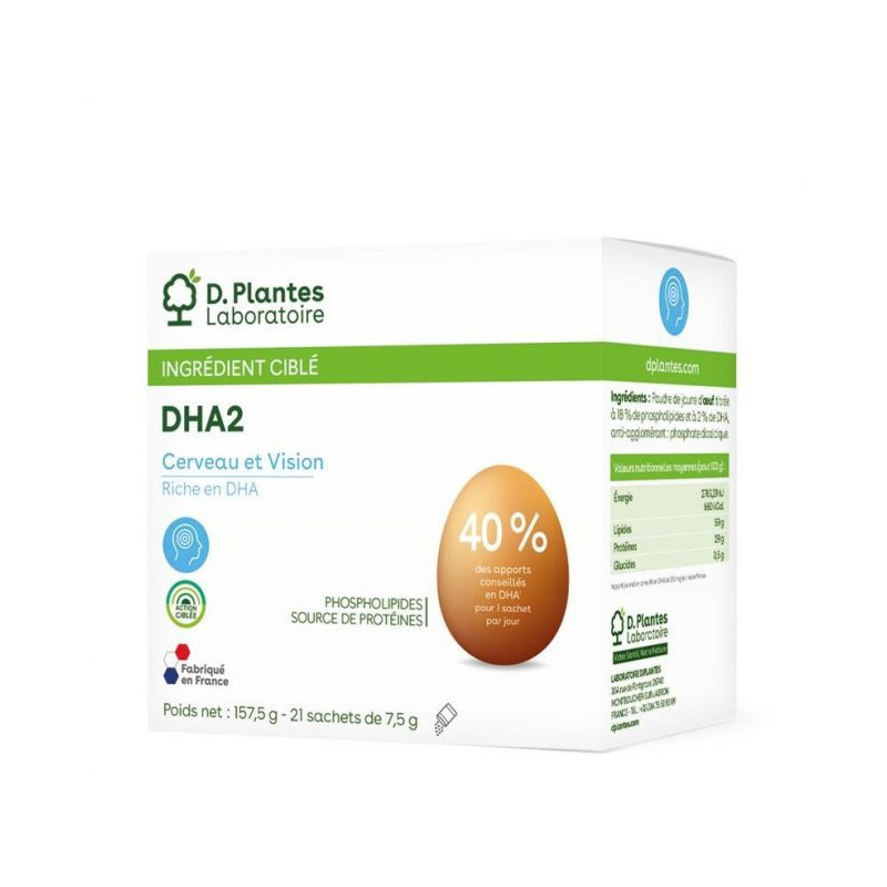 DHA2 Laboratoire dplantes riche en omega 3 nutritherapie vision, respiration, micro-circulation