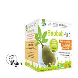 BAOBAB PULP BIO Pain de singe Végan 21 SACHETS