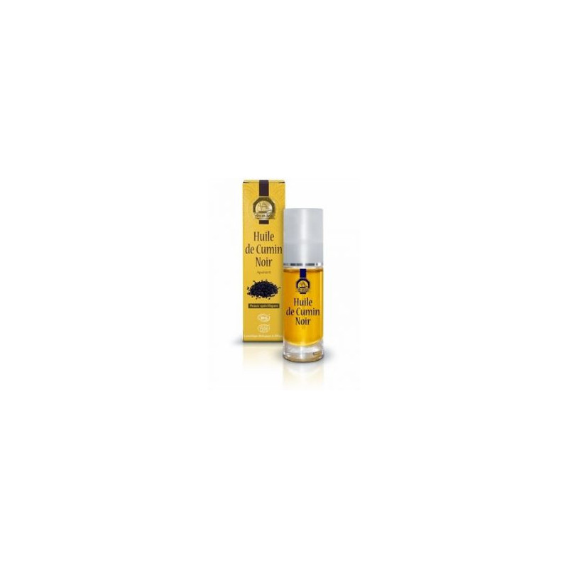Huile de Nigelle Cumin noir Bio 30 ml Cosmétique secret oriental Nigella Sativa Equitable Huile de Nigelle Cumin noir Bio 30 ml Cosmétique secret oriental Nigella Sativa Equitable