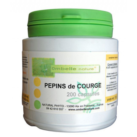 Huile de pépins de Courge Capsules - DDM 10/23