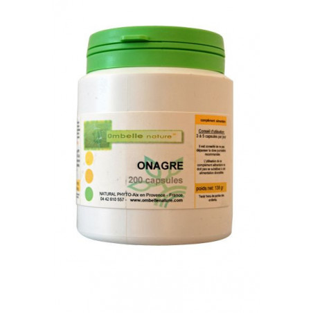 Huile d'Onagre 500Mg - 200 capsules