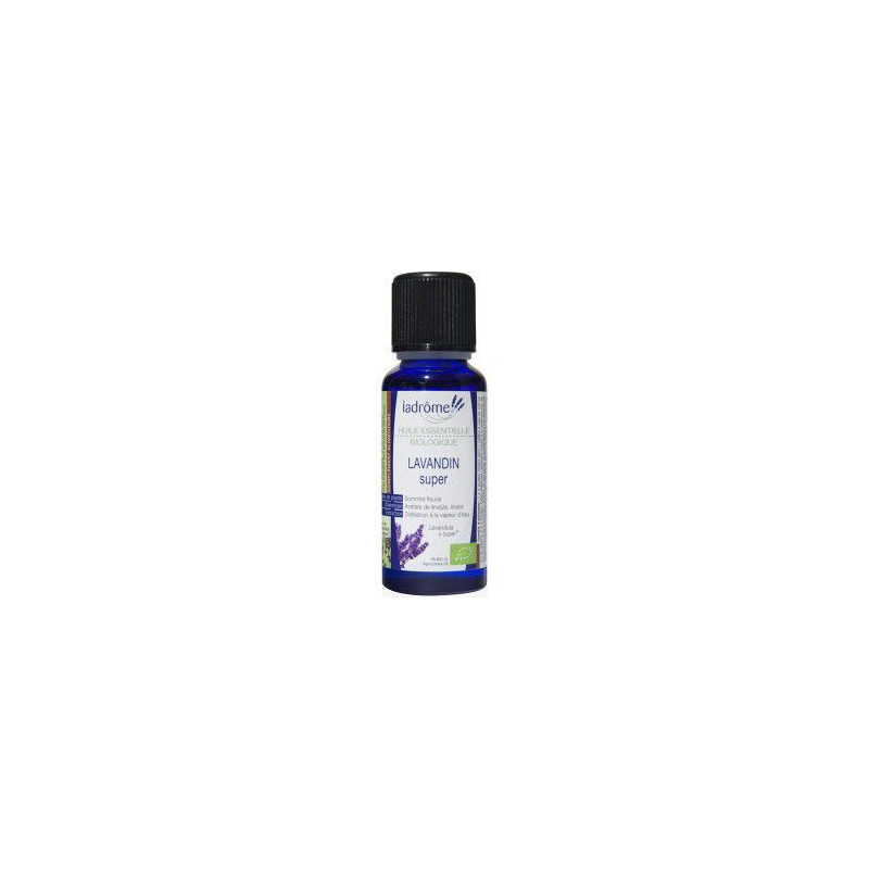Huile essentielle de Lavandin bio herbes & traditions 30 ml LADROME lessive calmant diffusion stress Huile essentielle de Lavandin bio herbes & traditions 30 ml LADROME lessive calmant diffusion stress
