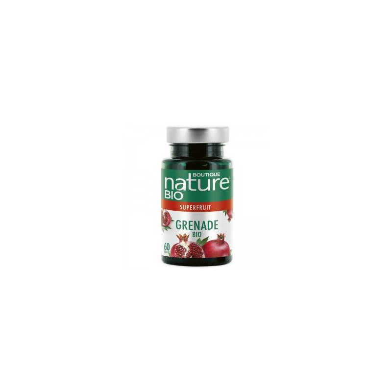 Gélules de GRENADE poudre 430mg superfruit anti-oxydant Boutique nature gélules végétales Bio Gélules de GRENADE poudre 430mg superfruit anti-oxydant Boutique nature gélules végétales Bio