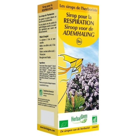 SIROP pour la respiration Bio 250 ml