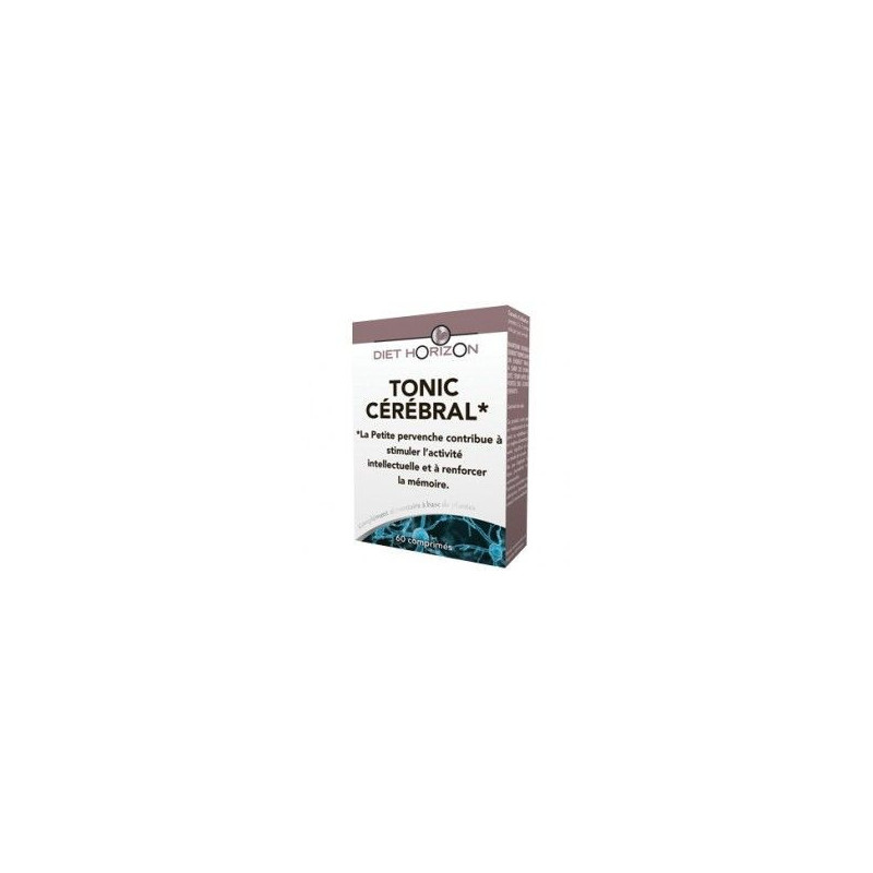 Tonic Cérébral Senior 60 comprimés Diet Horizon Mémoire Concentration ginkgo Petite pervenche glutam Tonic Cérébral Senior 60 comprimés Diet Horizon Mémoire Concentration ginkgo Petite pervenche glutam