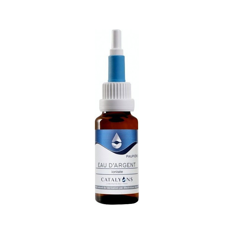 Pulvérisateur nasal d'eau ionisée Eau d'argent catalyonsDefenses naturelles rhume rhinite 20 ml Pulvérisateur nasal d'eau ionisée Eau d'argent catalyonsDefenses naturelles rhume rhinite 20 ml