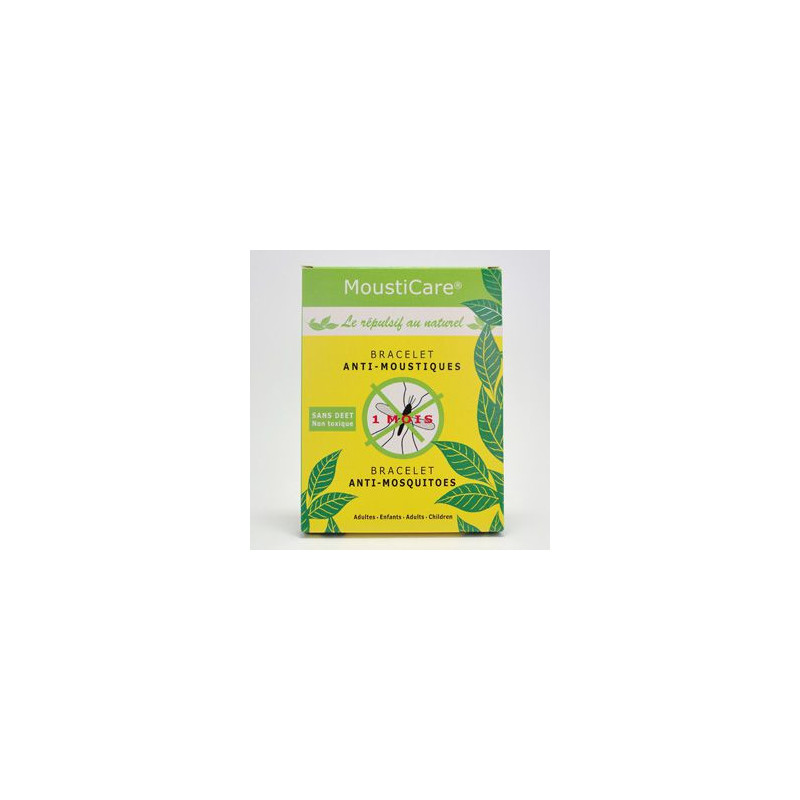 BRACELET MOUSTICARE Anti-moustique au géraniol adultes et enfants pratique naturel moustiques BRACELET MOUSTICARE Anti-moustique au géraniol adultes et enfants pratique naturel moustiques
