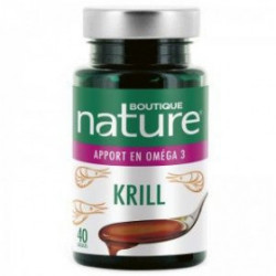 Huile de KRILL antarctique 40 gélules 