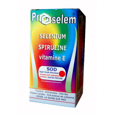 Proselem Sélénium Spiruline Multi-Vitamines et minéraux SOD