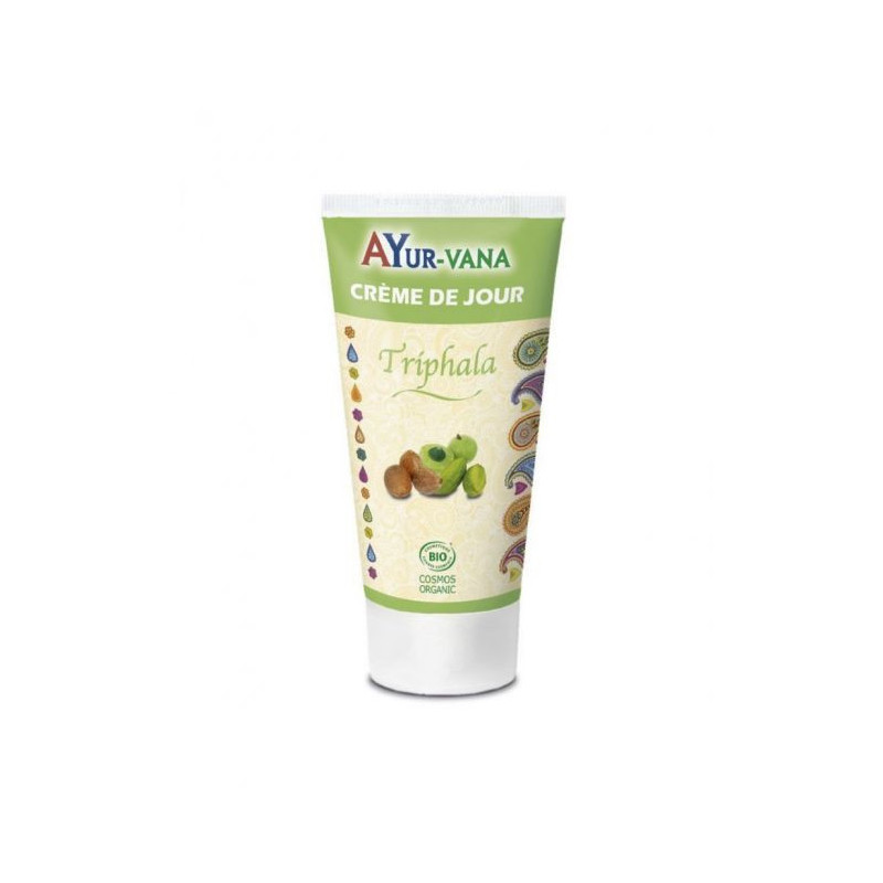 Crème TRIPHALA bio Ayurvana tous types de peaux cosmétique ayurvédique 75 ml Crème TRIPHALA bio Ayurvana tous types de peaux cosmétique ayurvédique 75 ml