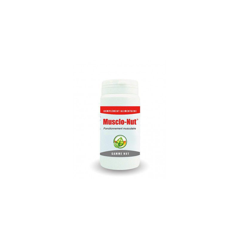 MUSCLO-NUT 120 gélules Des muscles en pleine forme Romarin L-Glutamine Potassium Sélénium CoQ10 B6.. MUSCLO-NUT 120 gélules Des muscles en pleine forme Romarin L-Glutamine Potassium Sélénium CoQ10 B6..