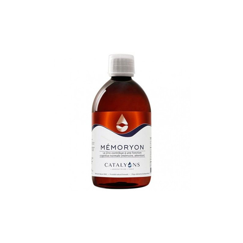 Memoryon Boisson Cuivre Phosphore Bore 500 ml catalyons Système nerveux Mémoire Cu Memoryon Boisson Cuivre Phosphore Bore 500 ml catalyons Système nerveux Mémoire Cu