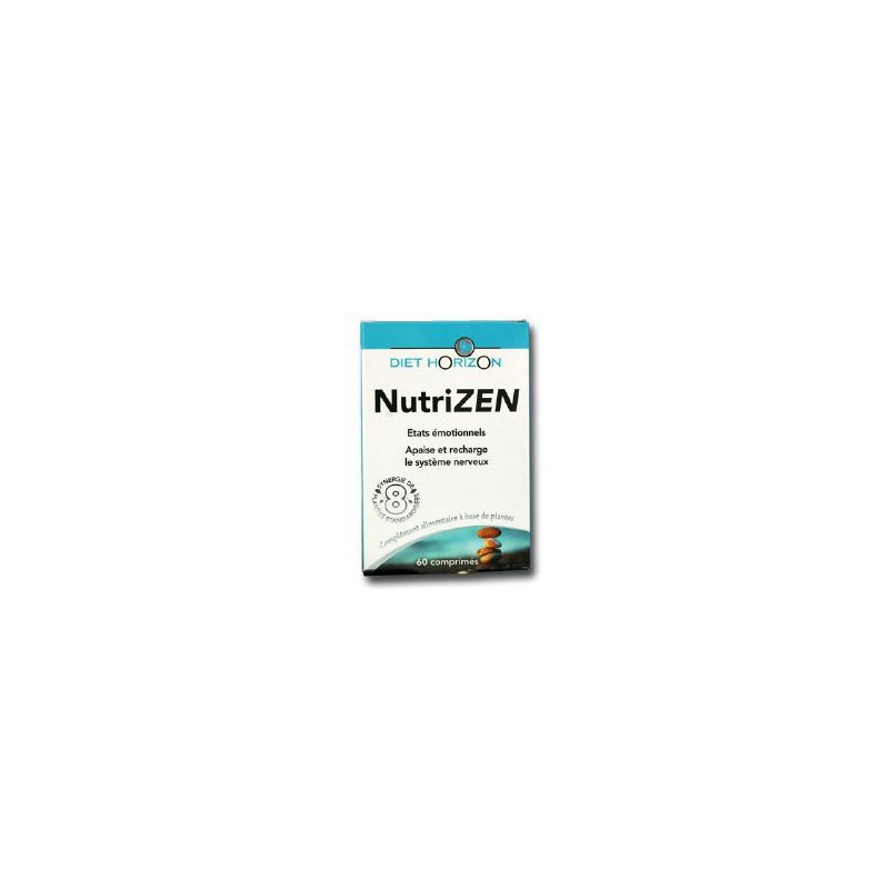 NUTRIZEN Plantes émotivité stress nervosité Griffonia Damiana Basilic magnésium schisandra zinc B6 B NUTRIZEN Plantes émotivité stress nervosité Griffonia Damiana Basilic magnésium schisandra zinc B6 B