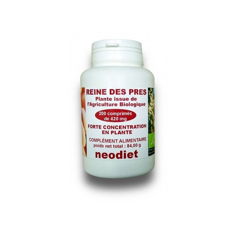 Reine des Prés Biologique 200 gélules Reine des Prés Biologique 200 gélules