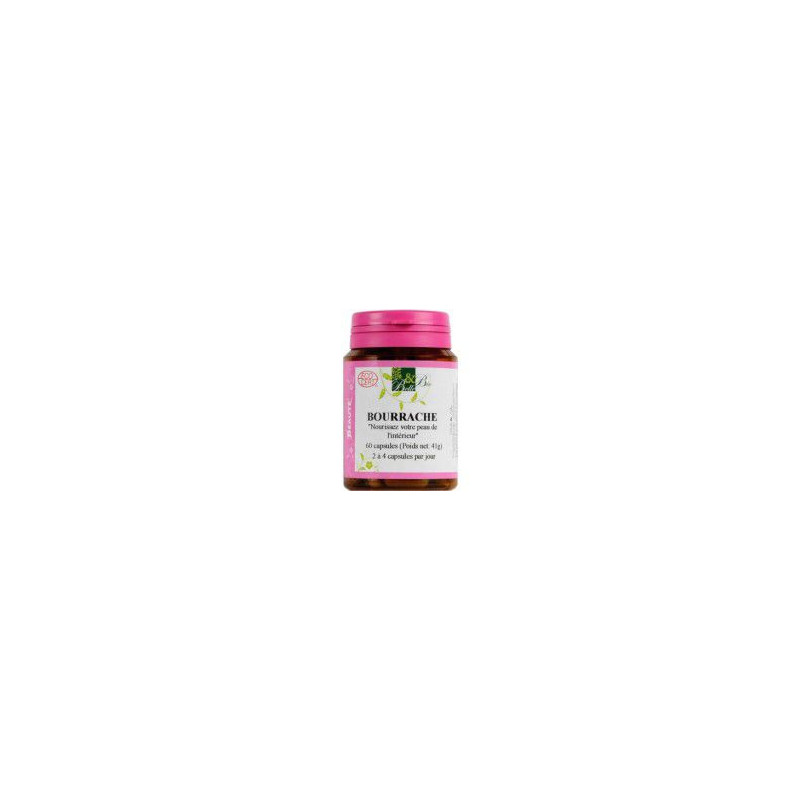 Huile de Bourrache Bio 200 capsules Belle et Bio Beauté hydratation de la peau Borrago officinalis Huile de Bourrache Bio 200 capsules Belle et Bio Beauté hydratation de la peau Borrago officinalis