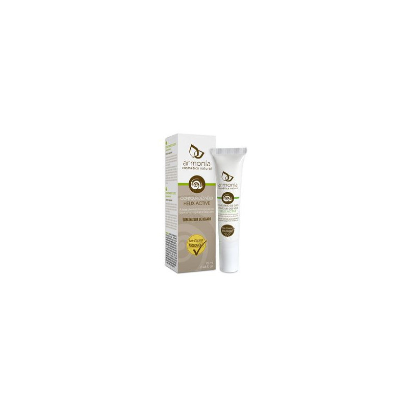 Gel crème contour des Yeux Armonia à la bave d'escargot et Aloe vera lissant des rides poches rides Gel crème contour des Yeux Armonia à la bave d'escargot et Aloe vera lissant des rides poches rides