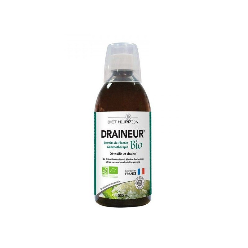 Draineur 5 émonctoires Bio Detox des Métaux lourds Minceur Foie poumon peau reins intestin DietHoriz