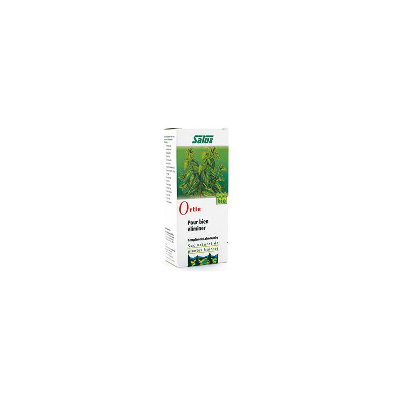 Suc d'Ortie Bio 200 ml SALUS reminéralisation articulations plante fraiche Suc d'Ortie Bio 200 ml SALUS reminéralisation articulations plante fraiche