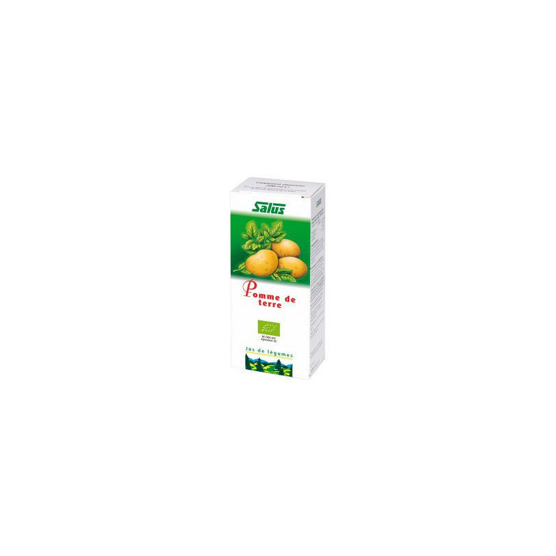 Suc de pomme de Terre fraiche salus 100% naturel Bio acidité gastrique equilibre acido base basique Suc de pomme de Terre fraiche salus 100% naturel Bio acidité gastrique equilibre acido base basique