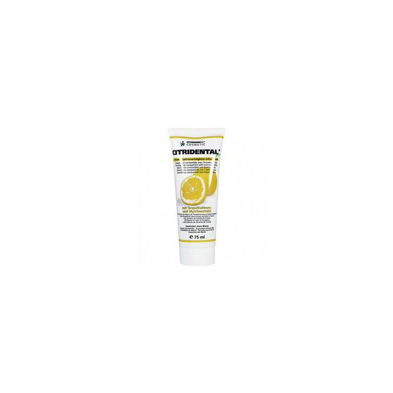 CITRIDENTAL aktiv'Dentifrice extrait de pépins de pamplemousse et extrait de myrrhe naturel homéo CITRIDENTAL aktiv'Dentifrice extrait de pépins de pamplemousse et extrait de myrrhe naturel homéo