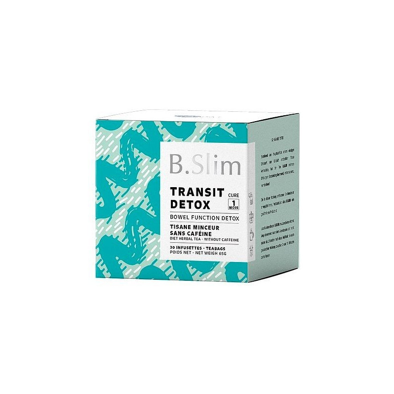B SLIM 30 Infusettes Tisane minceur pour le transit et la detox B SLIM 30 Infusettes Tisane minceur pour le transit et la detox