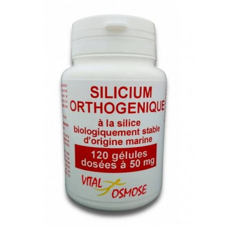 Silicium Orthogénique - 120 gélules