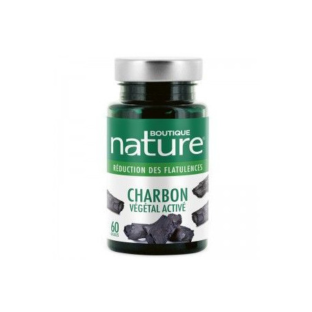 Charbon végétal Activé - 60 Gélules