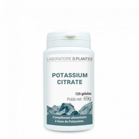 POTASSIUM Citrate 120 gélules