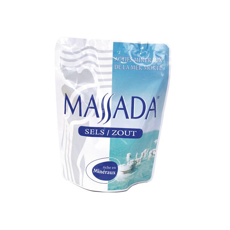 Sels de Bain Massada aux minéraux oligo éléments actifs Mer Morte Magnésium Peau Psoriasis relax Sels de Bain Massada aux minéraux oligo éléments actifs Mer Morte Magnésium Peau Psoriasis relax