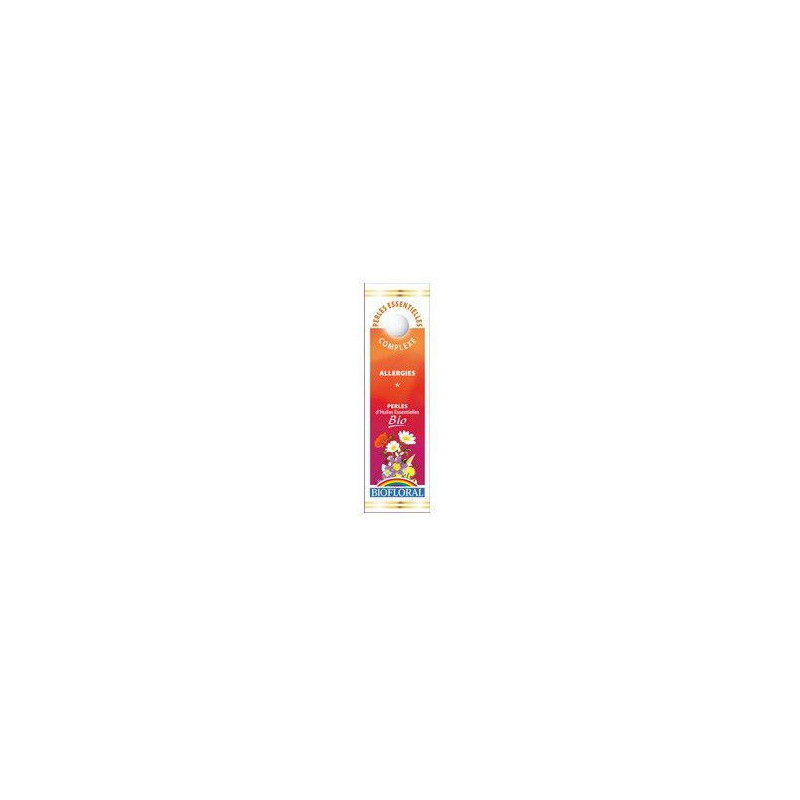 Perles Allergies aux Huiles essentielles Biofloral Artémisia dranunculus Daucus carota Citrus sinens Perles Allergies aux Huiles essentielles Biofloral Artémisia dranunculus Daucus carota Citrus sinens