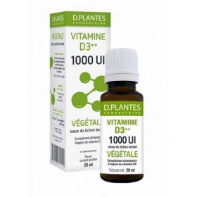 Vitamine D3++ Végétale 1000...
