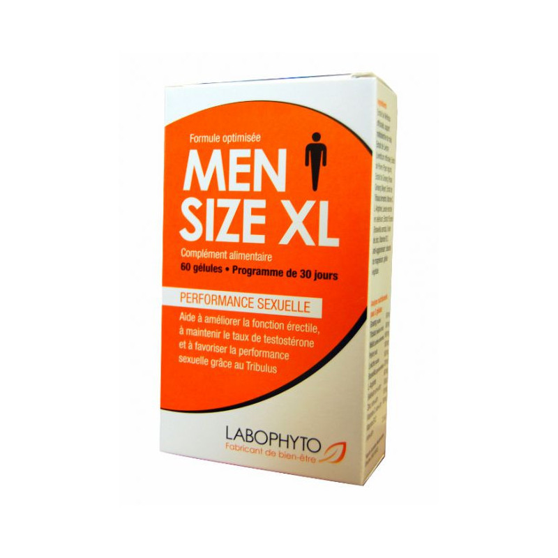 MenSize XL 60 gélules Libido Virilité Maintien taux testosterone MenSize XL 60 gélules Libido Virilité Maintien taux testosterone