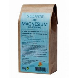 Sulfate de Magnésium 500 g Sel d'Epsom