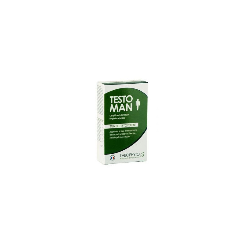 Testoman 60 gelules Labophyto taux de testostérone TRIBULUS LIBIDO Zinc Vitamine D3 Testoman 60 gelules Labophyto taux de testostérone TRIBULUS LIBIDO Zinc Vitamine D3