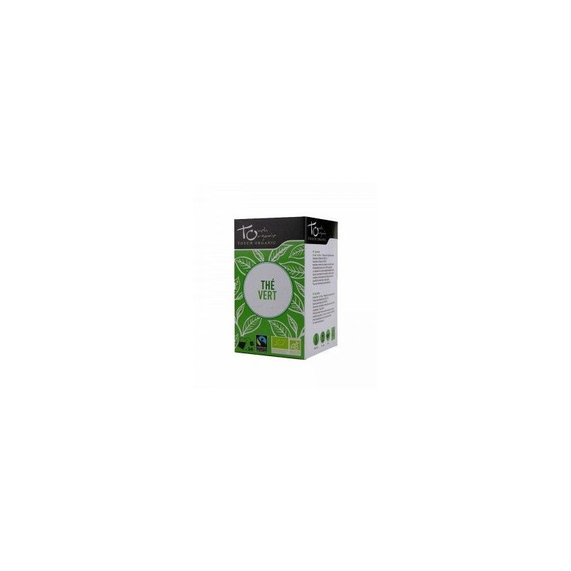 Thé vert Bio 24 infusettes bio chine Touch Organic Thé vert Bio 24 infusettes bio chine Touch Organic