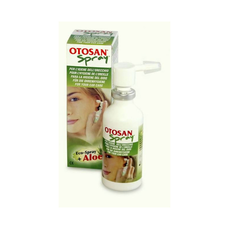 Spray auriculaire OTOSAN Eco Aloe vera nettoyage naturel des oreilles prévention  infections otites