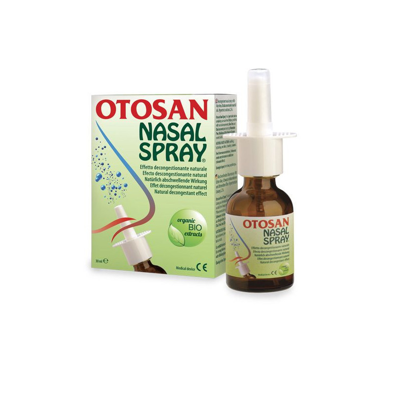 Spray nasal OTOSAN 30 ml NEZ extraits naturels bio Cassis Aloe Vera HE Pin Arbre à thé Citron rhUME