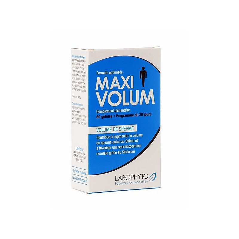 MAXIVOLUM Labophyto meilleures éjaculations Volume du sperme naturel Maca Zinc Sélénium libeedo MAXIVOLUM Labophyto meilleures éjaculations Volume du sperme naturel Maca Zinc Sélénium libeedo