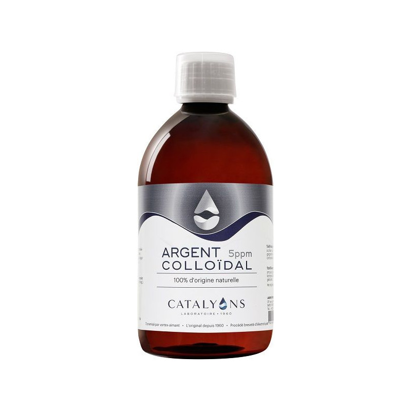 Argent COLLOÏDAL 5 ppm 500 ml