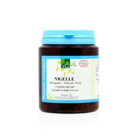 Huile de NIGELLE Bio 200 capsules