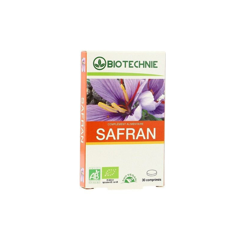 SAFRAN comprimés bio Biotechnie SAFRAN comprimés bio Biotechnie