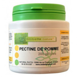 Pectine de pomme - 200 gélules végétales