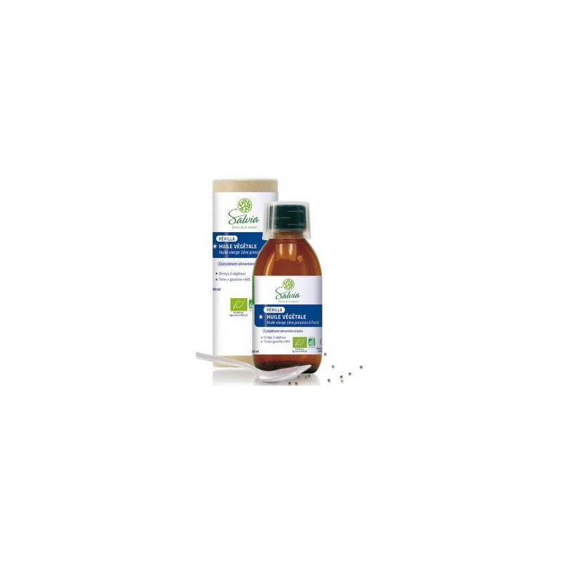 Huile de Perilla Salvia 200 ml Bio Omega 3 végétale Cholesterol Croissance des enfants Mémoire Huile de Perilla Salvia 200 ml Bio Omega 3 végétale Cholesterol Croissance des enfants Mémoire